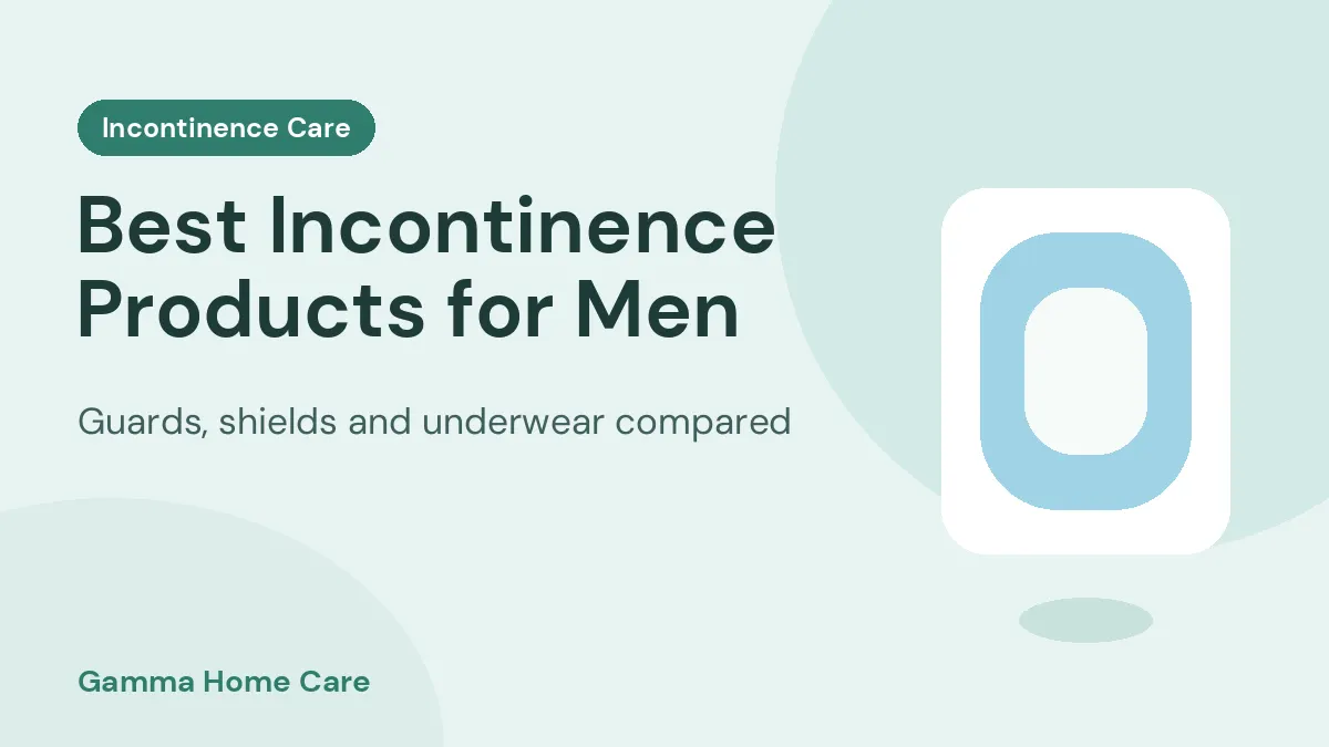 Best incontinence products for men guide