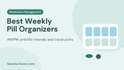 Weekly pill organizers for seniors guide